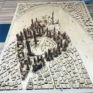 3D printed sand table model