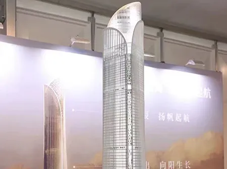 Innovative 3D printed architectural sandbox model