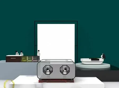 3D printed customized desk decoration