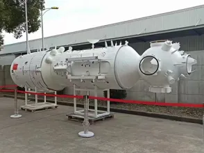 High-detail 3D printed space station module model