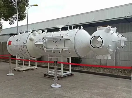 High-detail 3D printed space station module model