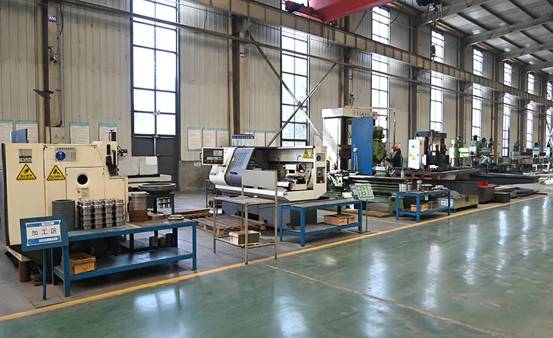 Heat exchange equipment factory area
