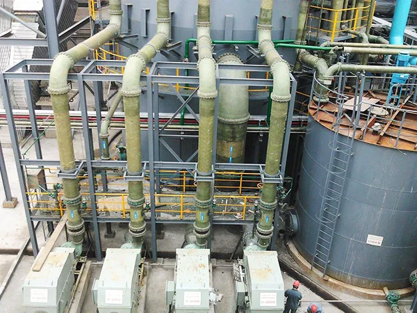 FRP slurry pipes