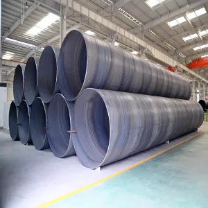 Spiral welded steel pipe