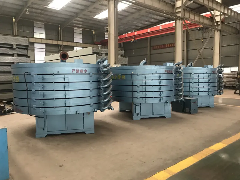 Thermoelectric multi-layer disc cold slag machine