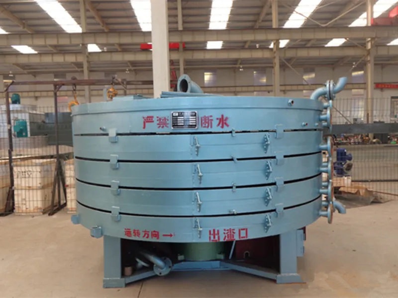 Disc-type cold slag machine