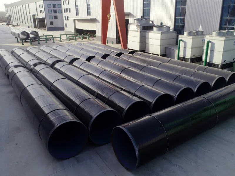 Rainwater TPEP anti-corrosion steel pipe