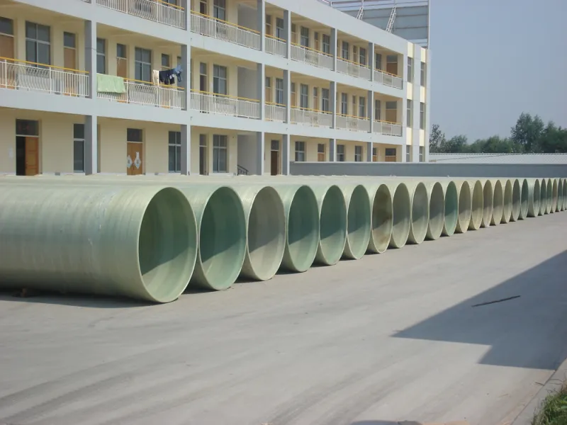 FRP pipes for municipal sewage discharge
