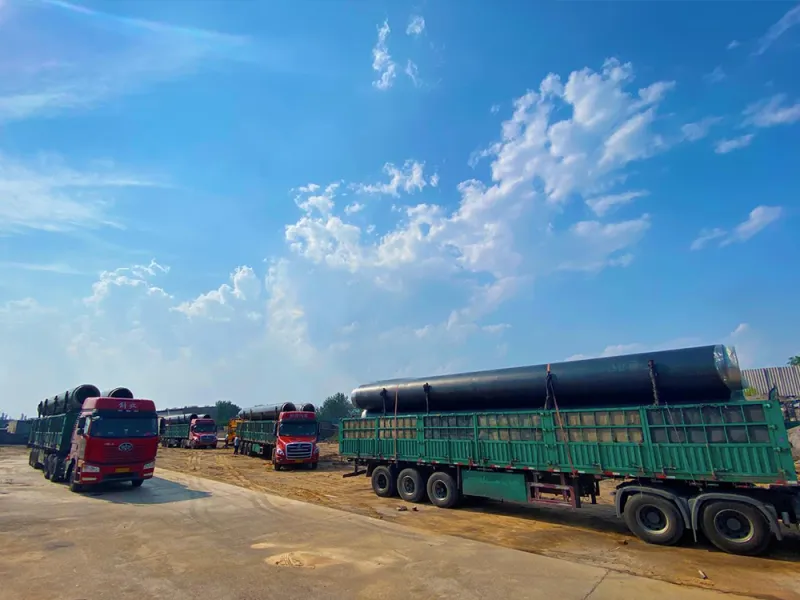 Polyurethane prefabricated directly buried insulation steel pipe
