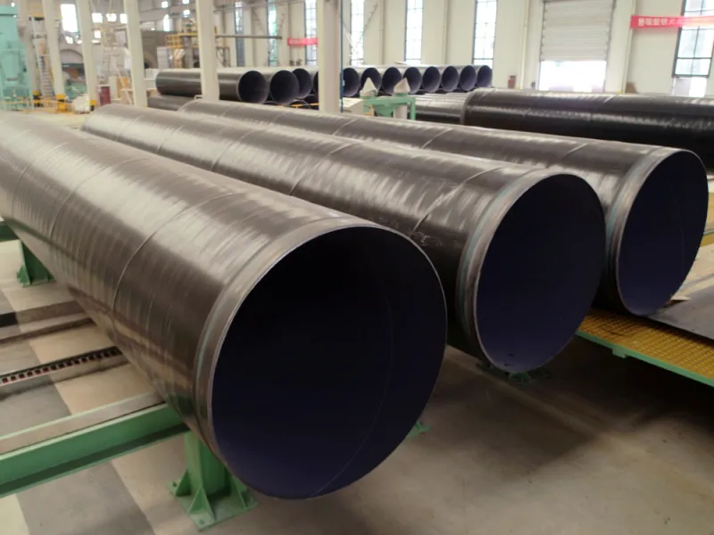 Buried drainage anti-corrosion steel pipe