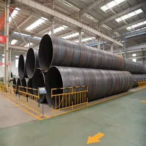 Spiral welded steel pipe