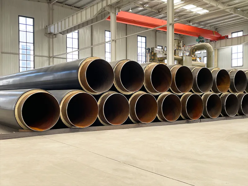Heating insulation pipe