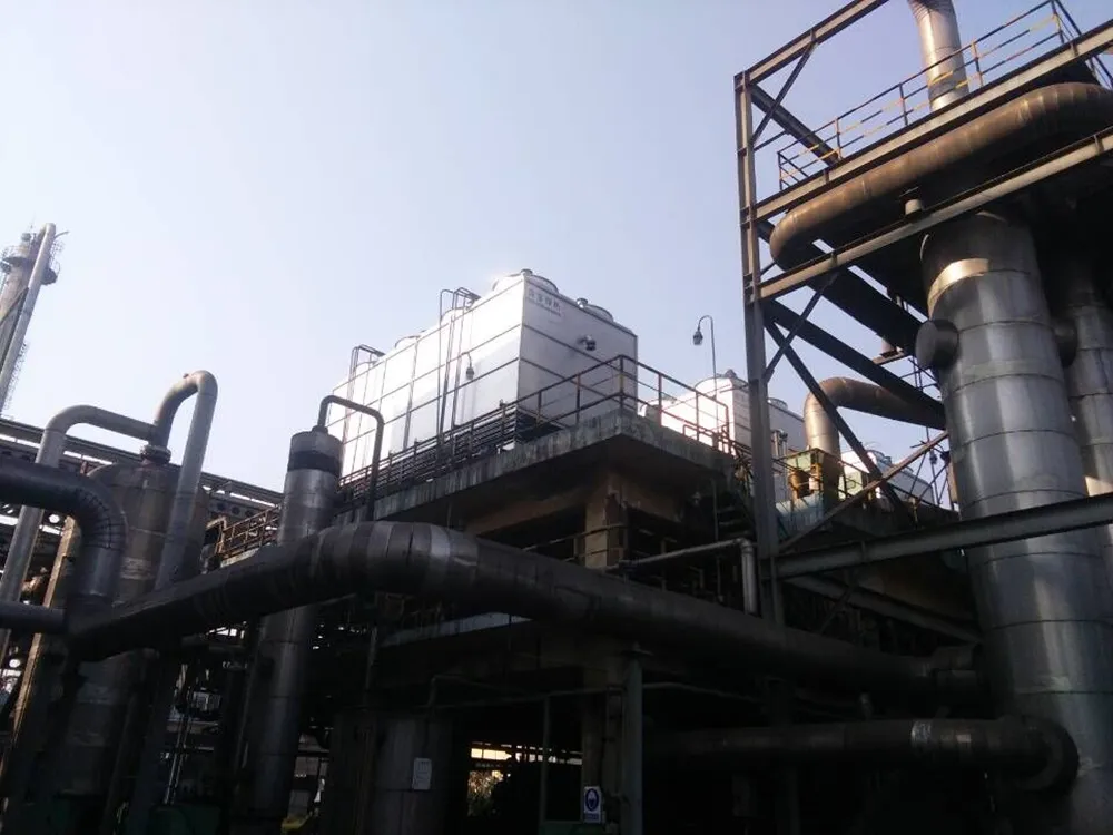 Coking evaporative condenser project