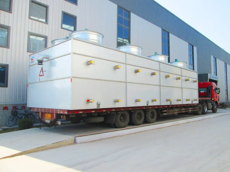 Closed cycle water cooling tower 