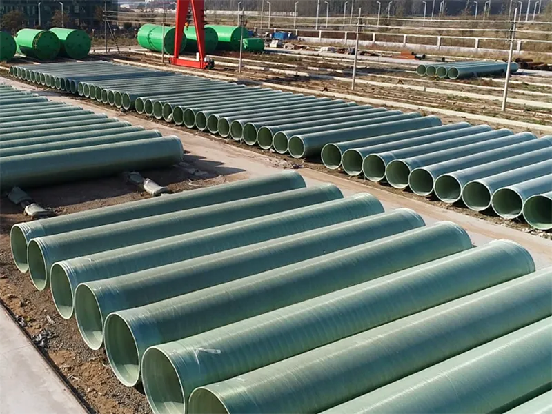 FRP mortar pipe