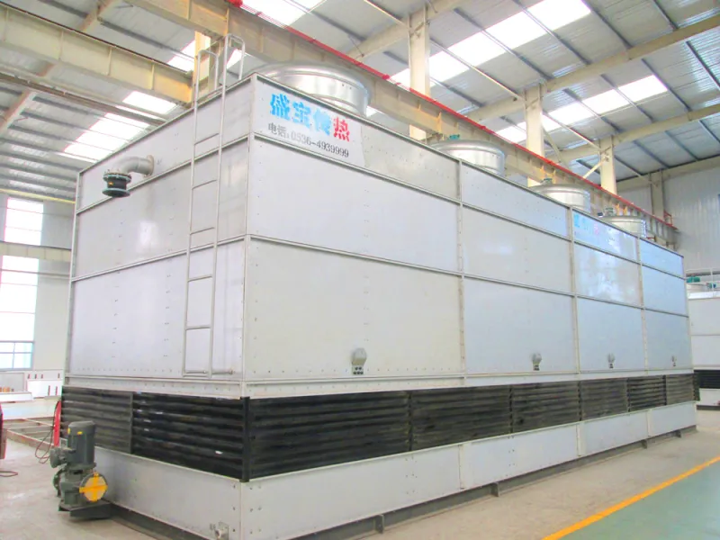 Closed water cooling tower
