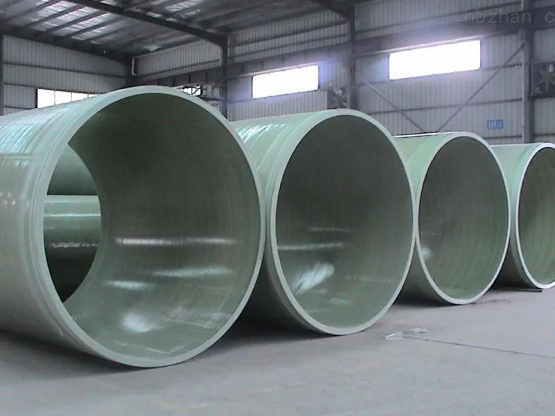FRP pipes for drainage and flood prevention