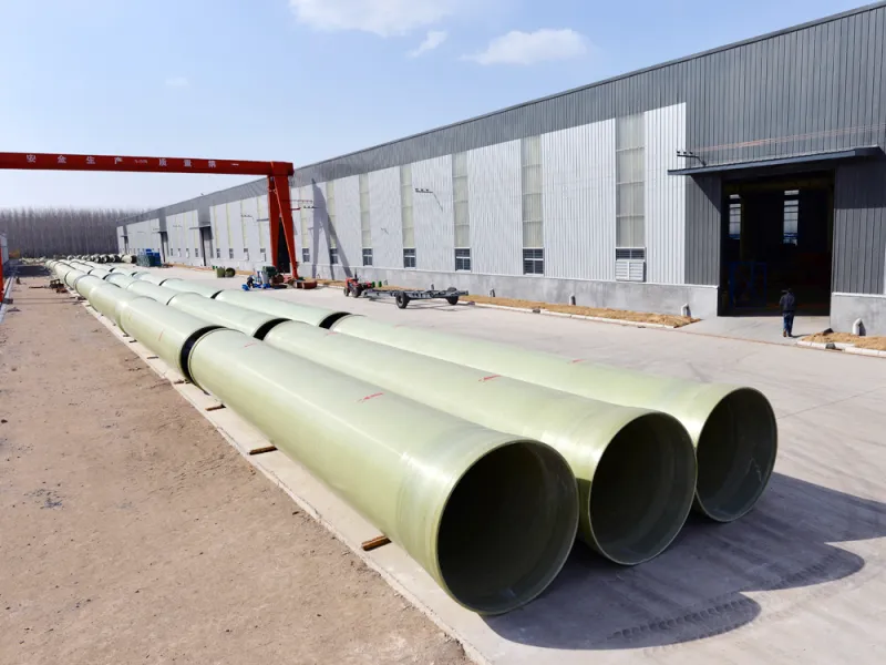 FRP mortar pipe for water supply