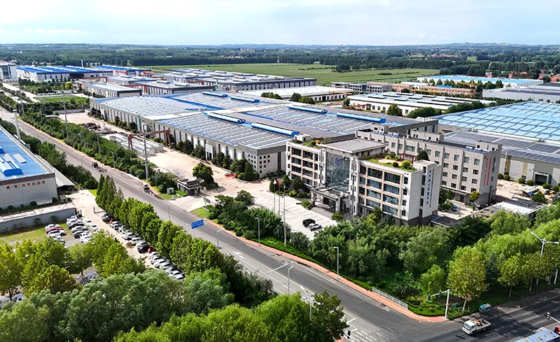 Heat exchange equipment factory area
