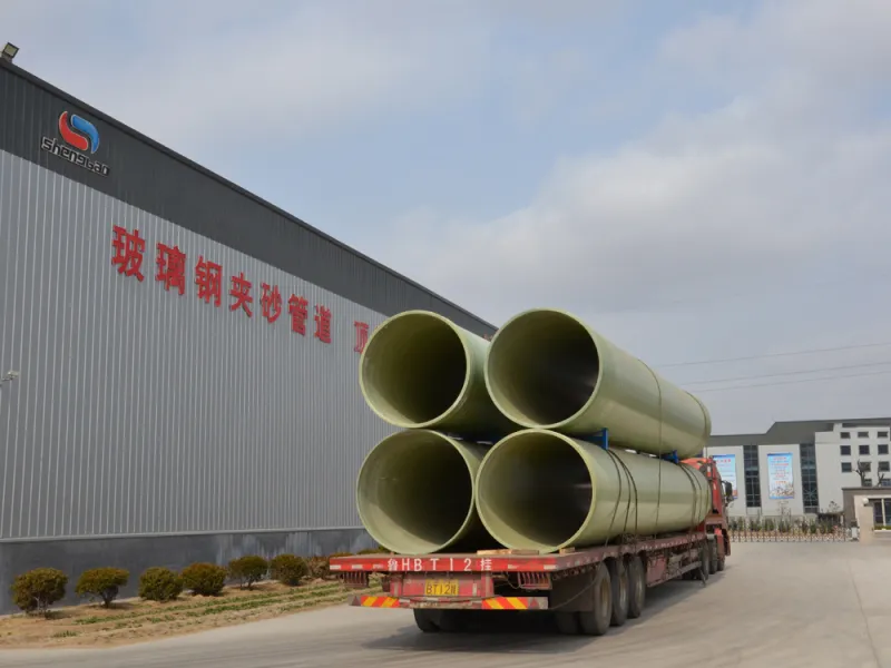 FRP pipes for sewage