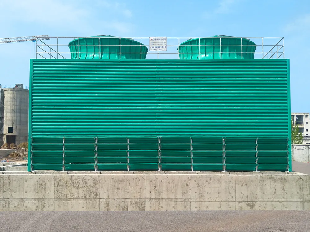 Large steel structure cooling tower