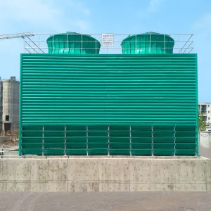 Large steel structure cooling tower
