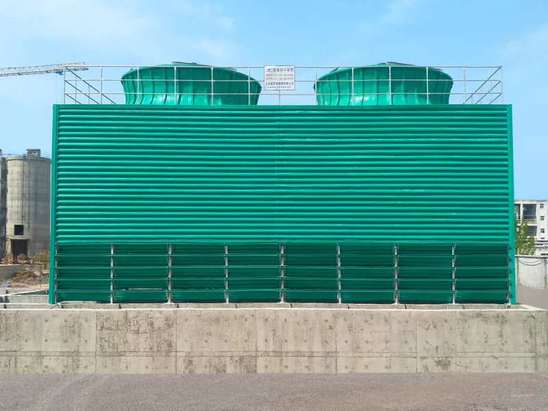 Large steel structure cooling tower