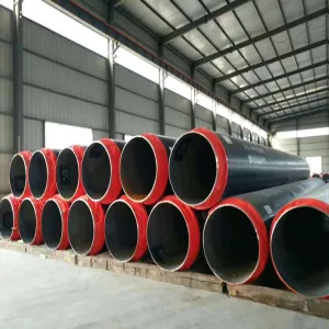 Polyurethane foam insulated steel pipe