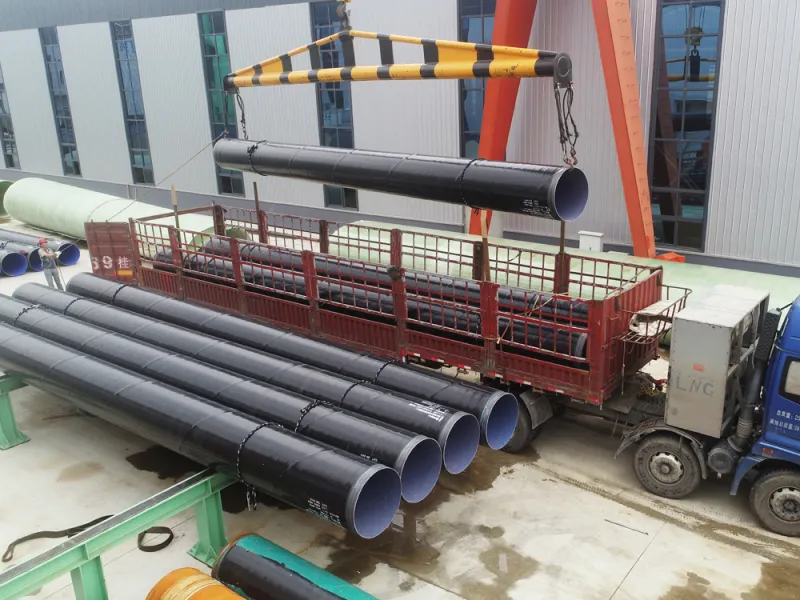 Anti-corrosion steel pipe for water diversion and regulation