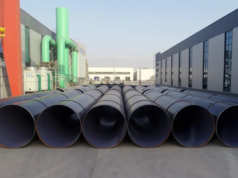 Anti-corrosion steel pipes for water transfer of reservoir
