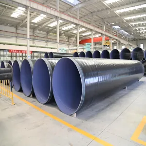 Anti-corrosion steel pipe for reserved water source