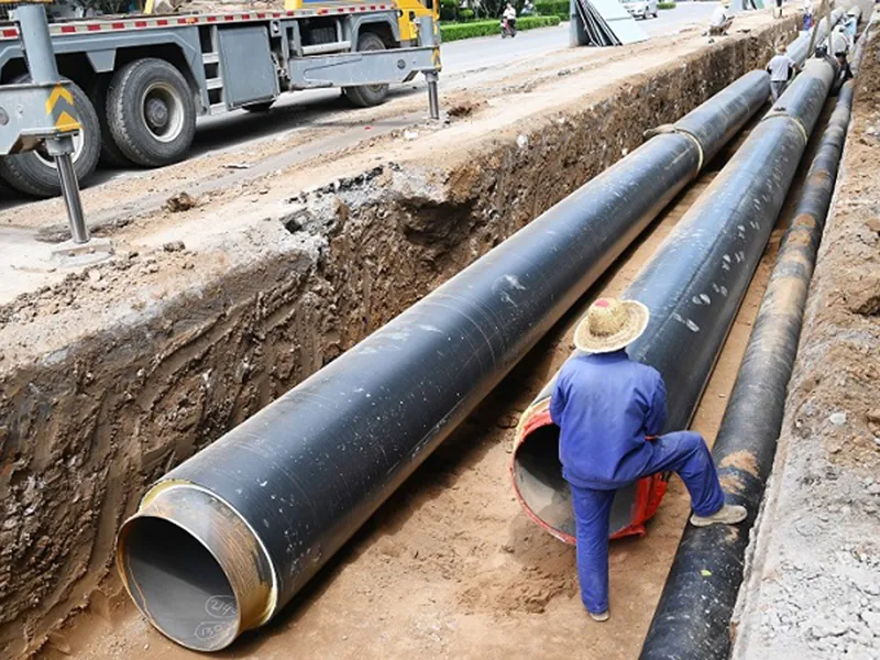 The Anqiu New Heat Source Supporting Pipeline Project