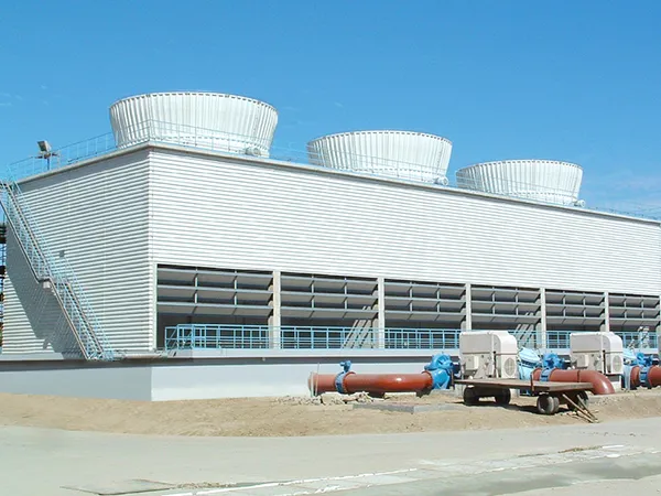 Counter-flow FRP cooling tower