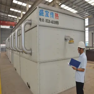 Evaporative air cooler for hydrogenation unit