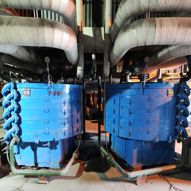 Cold slag machine for the thermal power industry