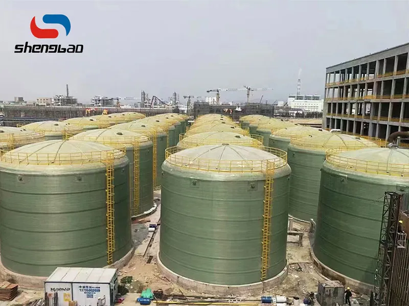 FRP Field Wound Storage Tank