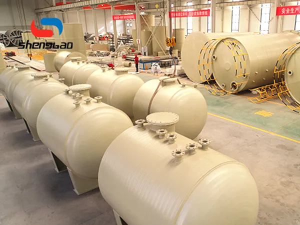 PPH horizontal tank