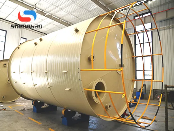 Polypropylene storage tank