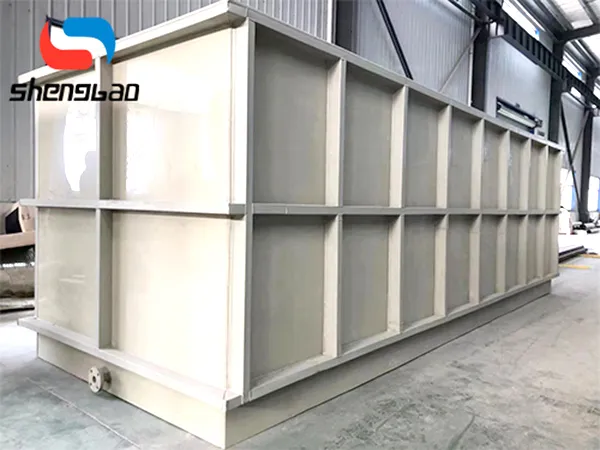 PPH electrolytic tank