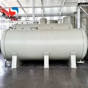 PPH horizontal quartz sand storage tank
