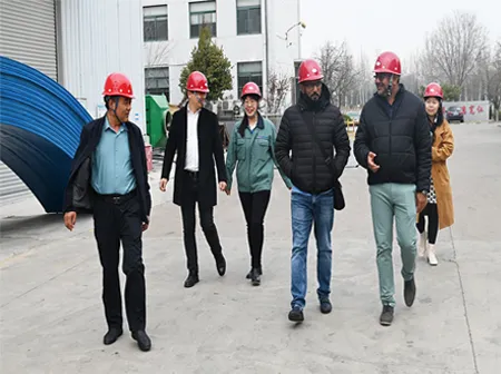 Indian Client Factory Inspection for Technical Exchange & Cooperation Discussion