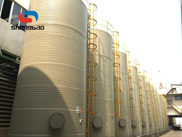 PPH quartz sand storage tank