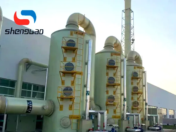 Fiberglass Spray Tower