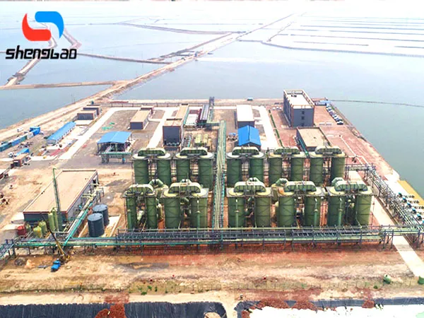 Jinsheng Marine FRP Bromine tower project