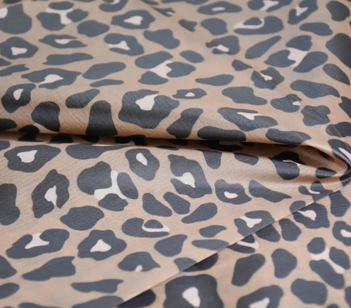 170T polyester silk printed plain cloth