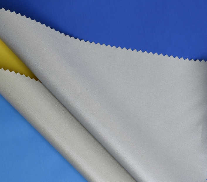 210T silver glue fabric
