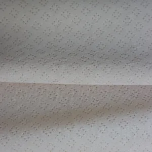 Light yellow ice silk eight holes