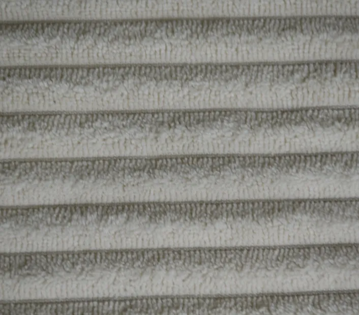 2.5 strips of beige finely woven corduroy