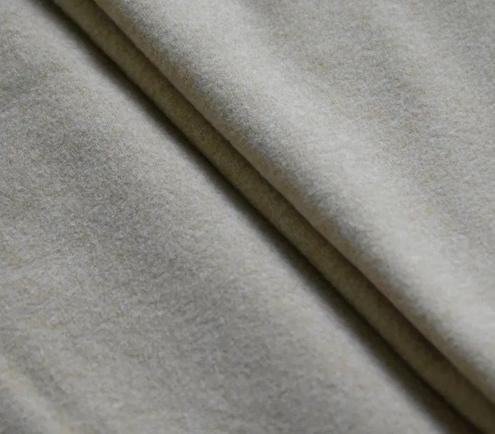 Yellow and white cationic velvet