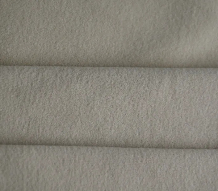 Light yellow imitation cotton velvet